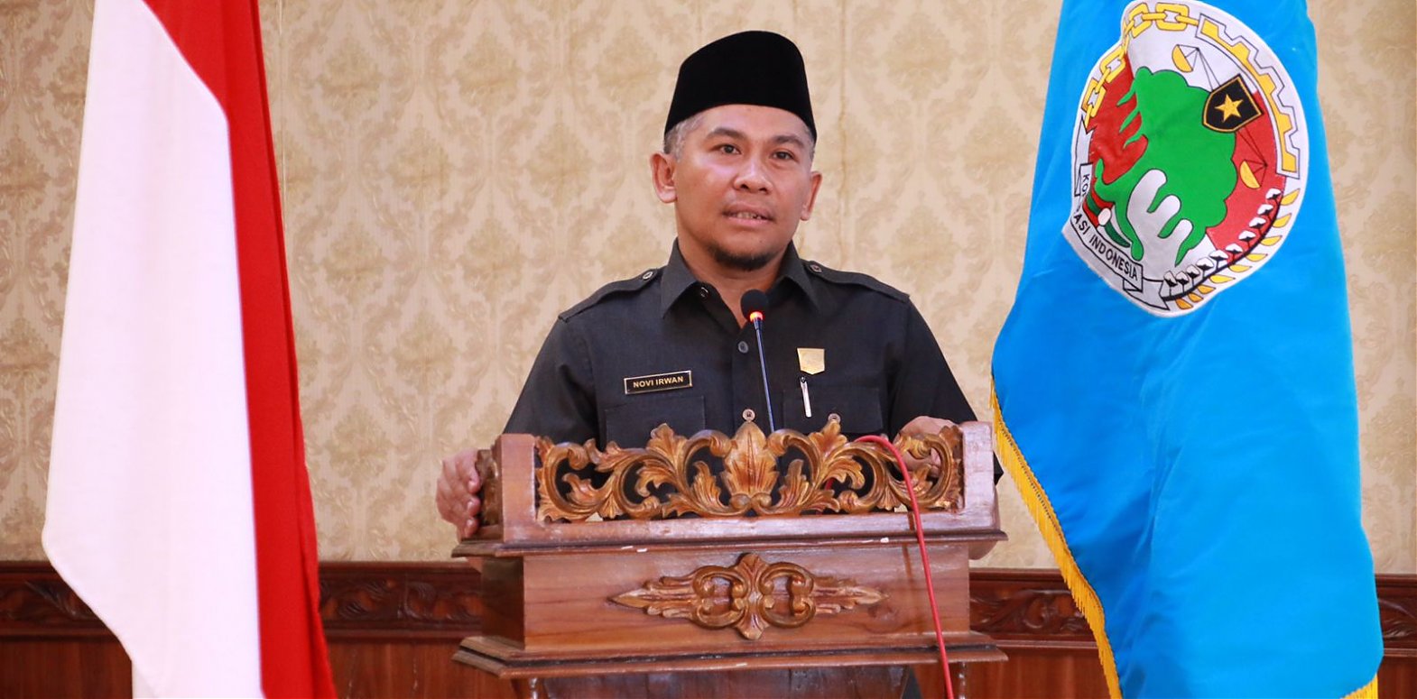 Ketua DPRD Agam Hadiri Pengukuhan Pengurus Dekopinda Agam Periode 2021-2026