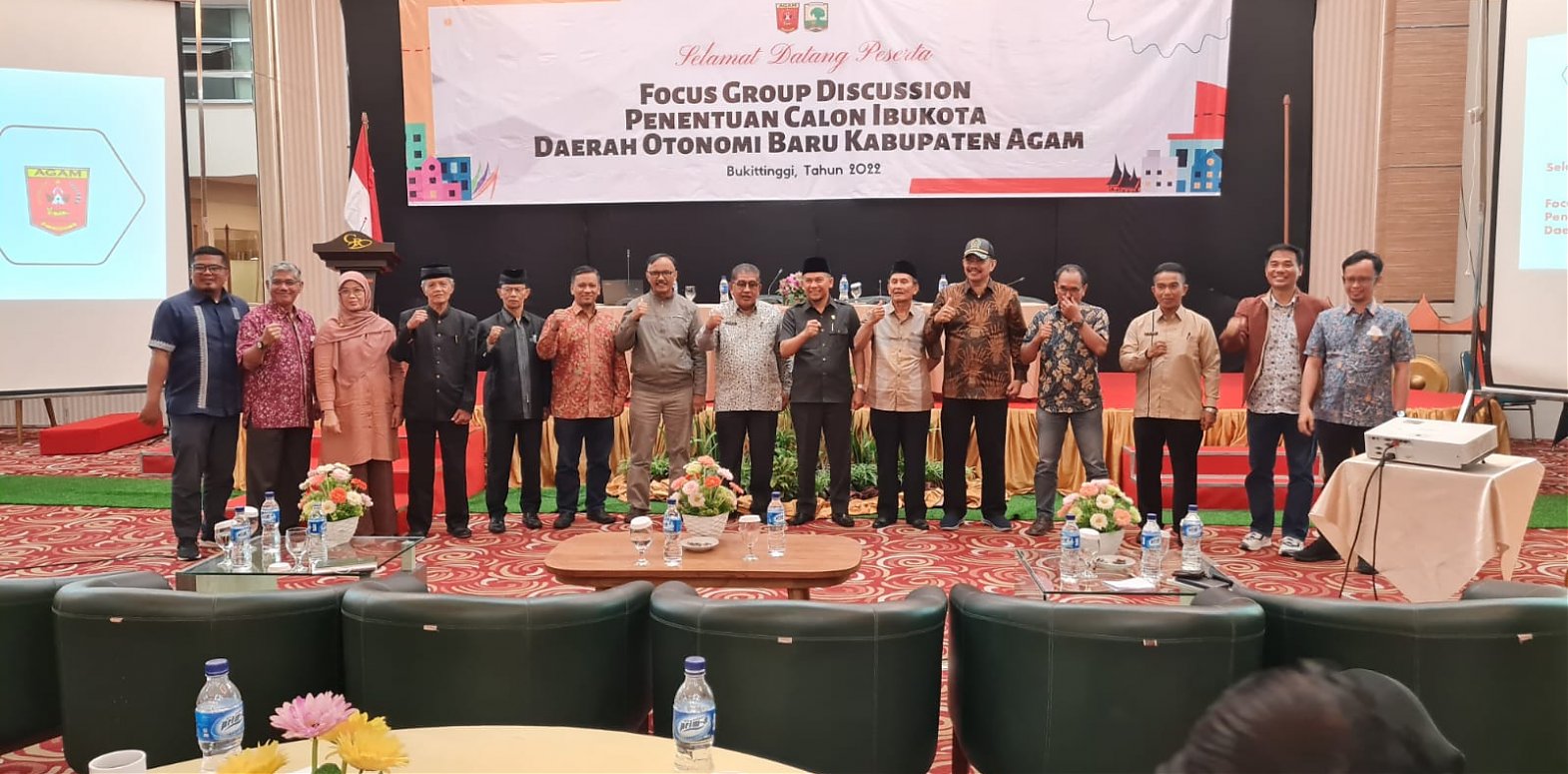 Ketua DPRD Agam Novi Irwan Hadir Pada Diskusi Penentuan Ibukota DOB