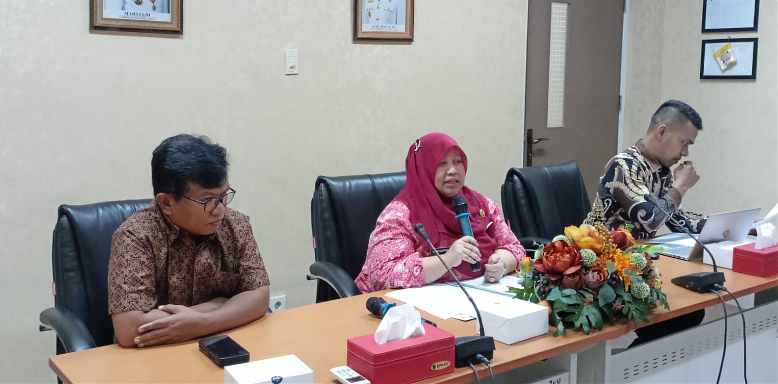 Komisi II DPRD Kabupaten Agam, kunjungan kerja ke Kantor Badan Pendapatan Daerah (Bapenda) Provinsi Sumatera Barat