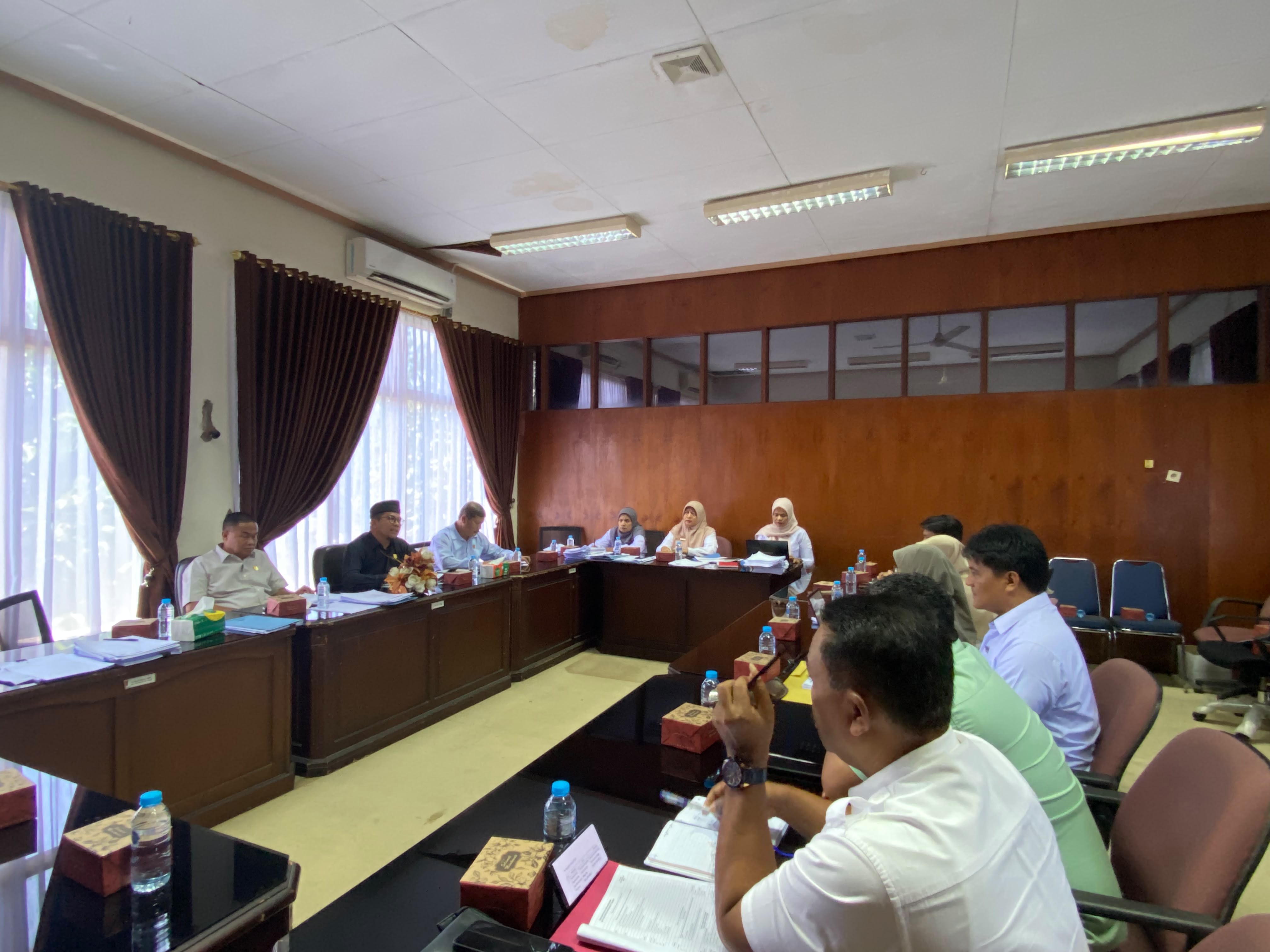 Komisi I DPRD Agam Bahas KUA-PPAS Tahun Anggaran 2027 Bersama Mitra Kerja OPD