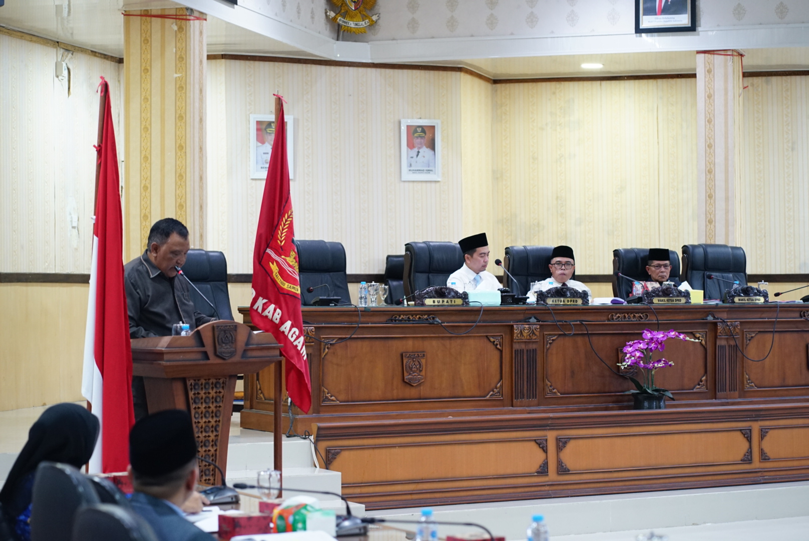 DPRD Agam Gelar Paripurna Internal, Tiga Pansus Sampaikan Laporan Pembahasan LKPJ Bupati 2025
