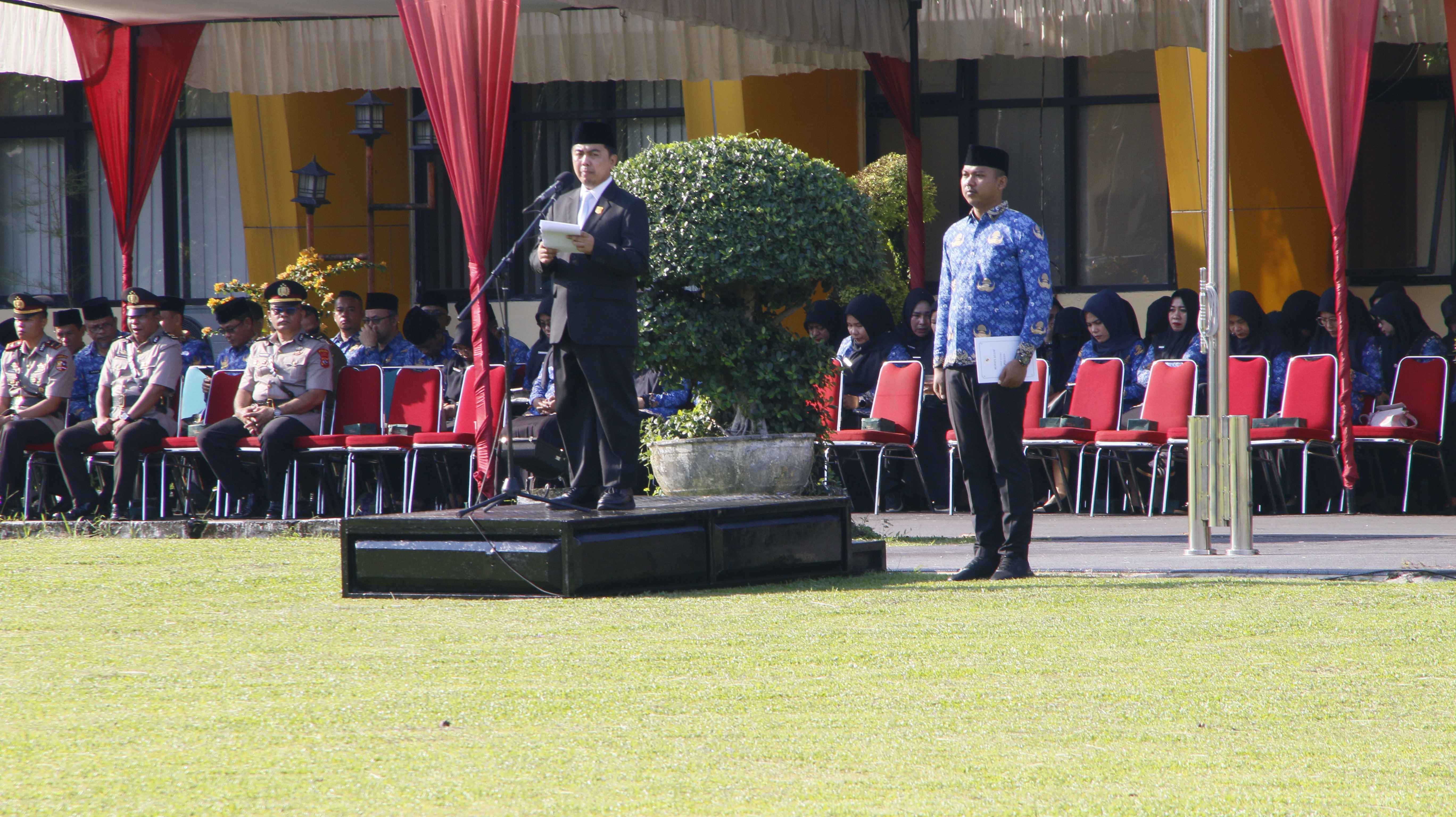 Ketua DPRD Agam Pimpin Upacara Peringatam Otonomi Daerah ke-XXX tahun 2026
