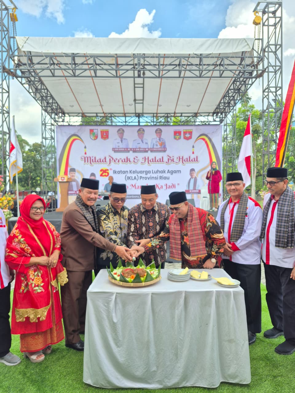 Bangun Kebersamaan di Rantau, IKLA Riau Gelar Halal bi Halal